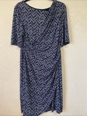 oso casuals dresses NEW OSO Casuals Woven Sleeveless Shirred Back Square Neck Embroidered Dress